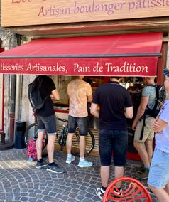 Snackjes halen in Guillestre